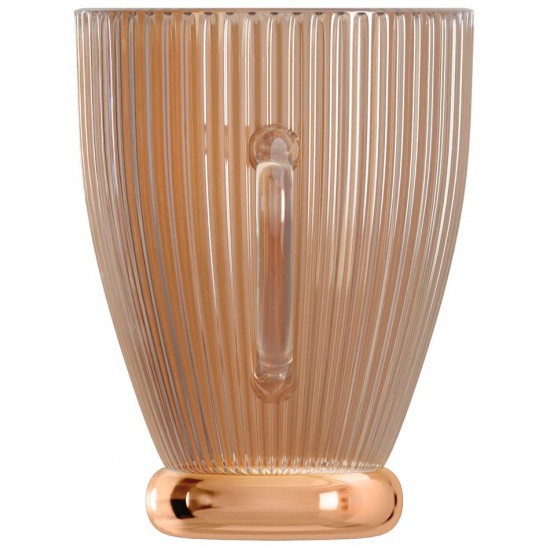 Jarra 1,3l De Vidro Lines Âmbar